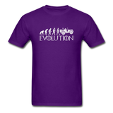 Jeep - Evolution - White - Unisex Classic T-Shirt - purple