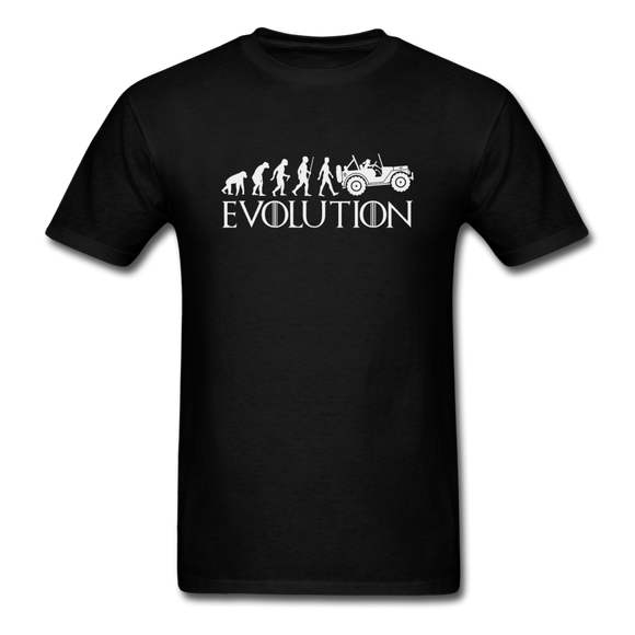 Jeep - Evolution - White - Unisex Classic T-Shirt - black