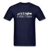 Jeep - Evolution - White - Unisex Classic T-Shirt - navy