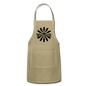 Wisconsin - Windmill - Black - Adjustable Apron - khaki