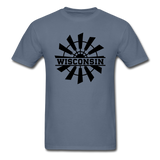 Wisconsin - Windmill - Black - Unisex Classic T-Shirt - denim