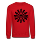 Wisconsin - Windmill - Black - Crewneck Sweatshirt - red