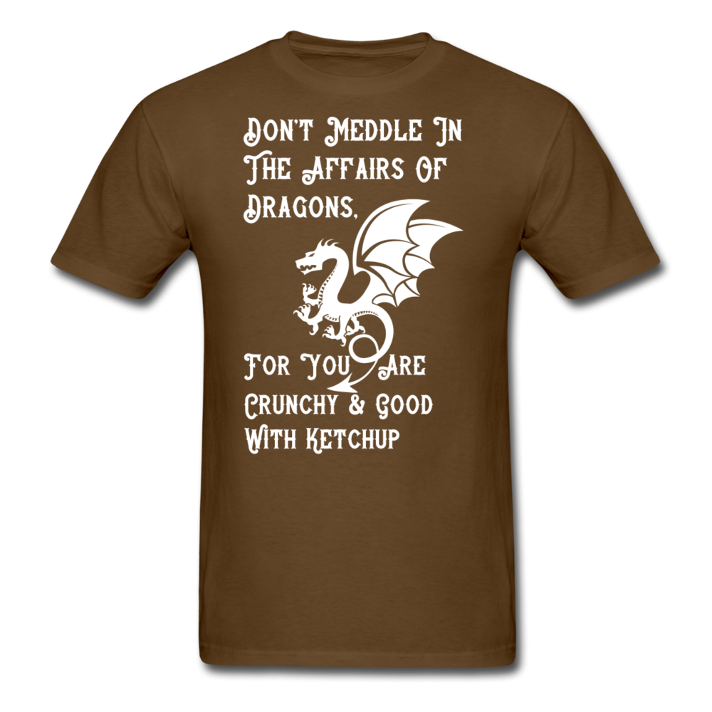 Dragon Affairs - White - Unisex Classic T-Shirt - brown