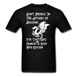 Dragon Affairs - White - Unisex Classic T-Shirt - black