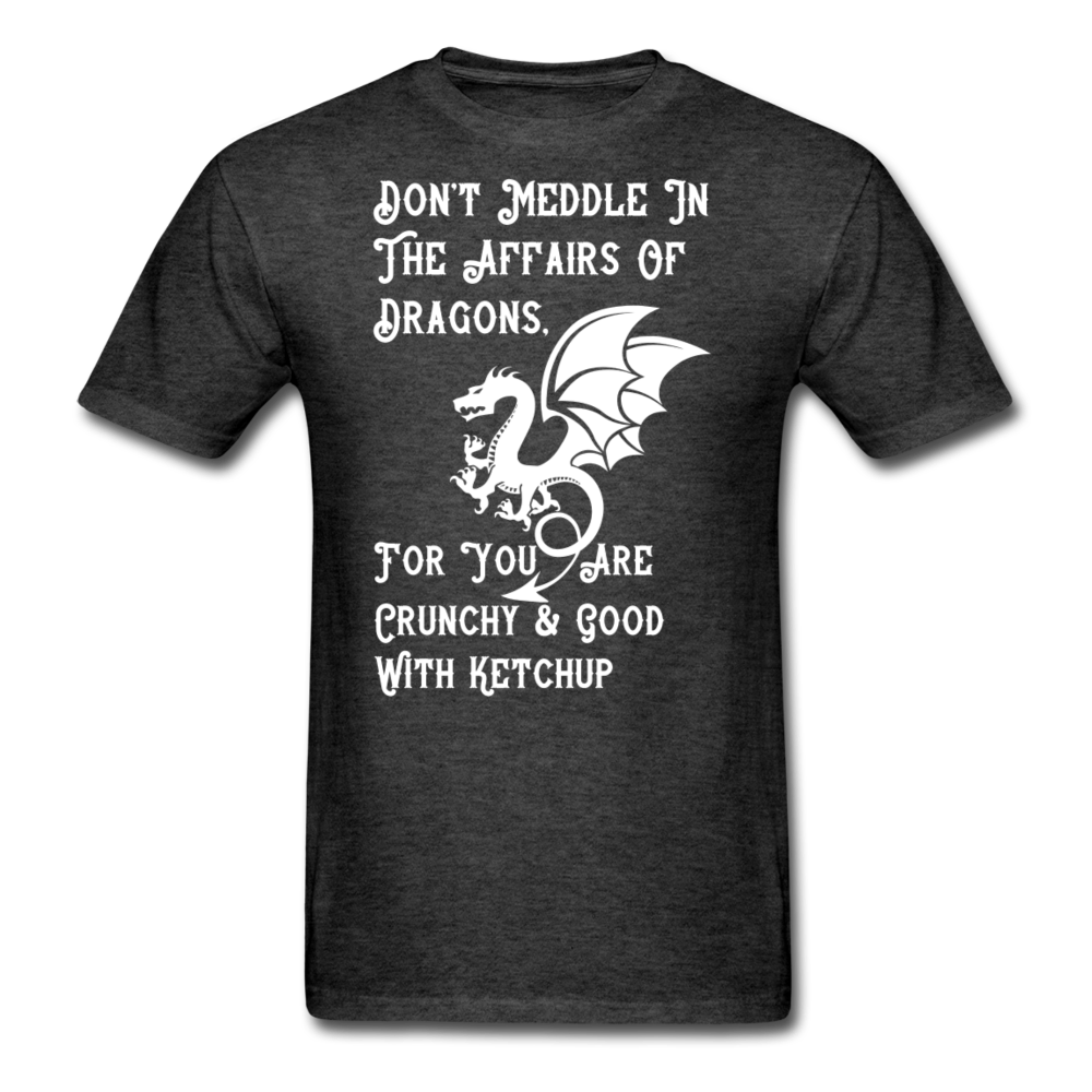 Dragon Affairs - White - Unisex Classic T-Shirt - heather black