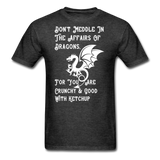 Dragon Affairs - White - Unisex Classic T-Shirt - heather black