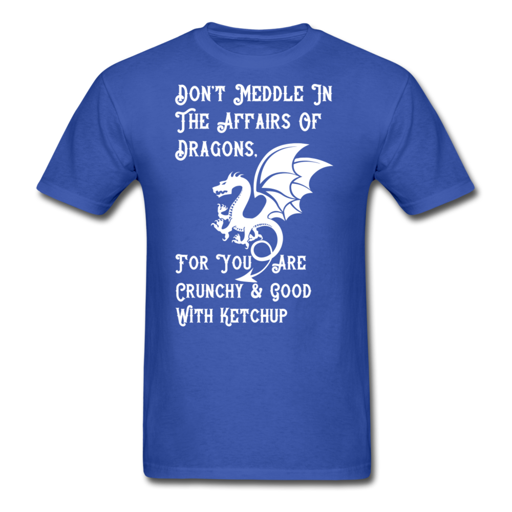 Dragon Affairs - White - Unisex Classic T-Shirt - royal blue