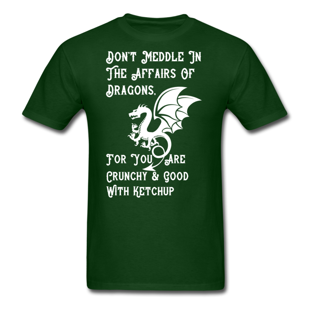 Dragon Affairs - White - Unisex Classic T-Shirt - forest green