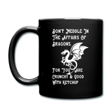Dragon Affairs - White - Full Color Mug - black