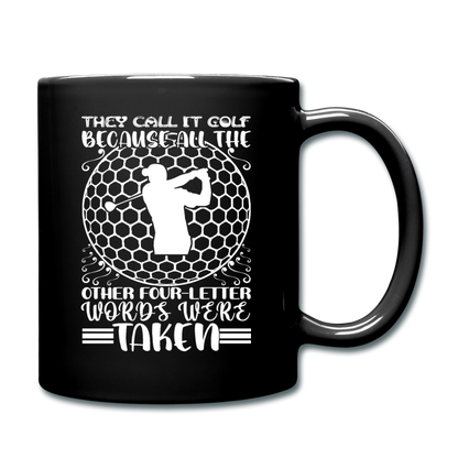 Call It Golf - White - Full Color Mug - black