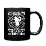 Call It Golf - White - Full Color Mug - black