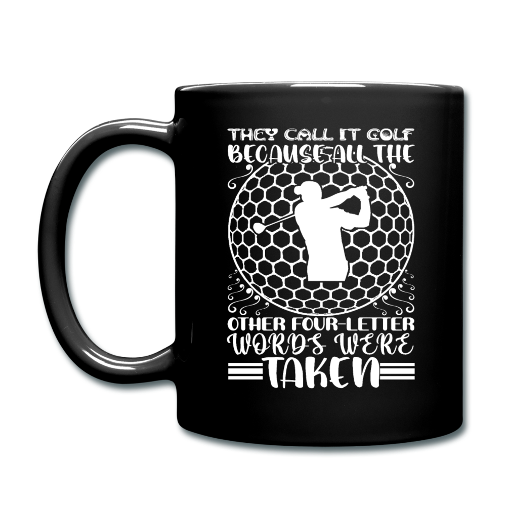 Call It Golf - White - Full Color Mug - black