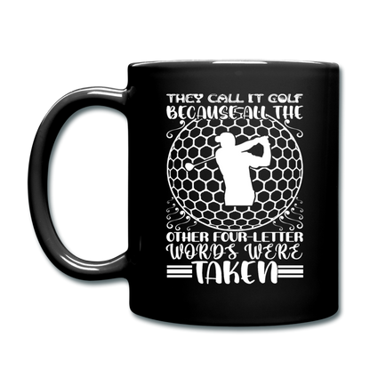 Call It Golf - White - Full Color Mug - black