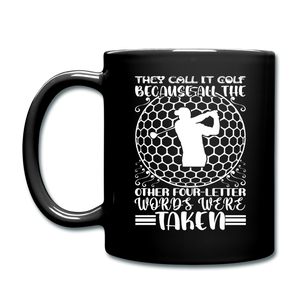 Call It Golf - White - Full Color Mug - black
