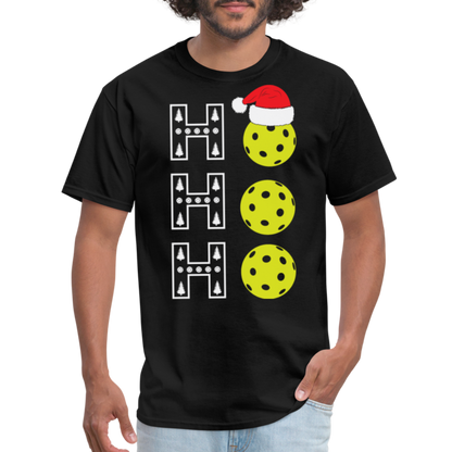 Pickleball - Ho Ho Ho - Unisex Classic T-Shirt - black