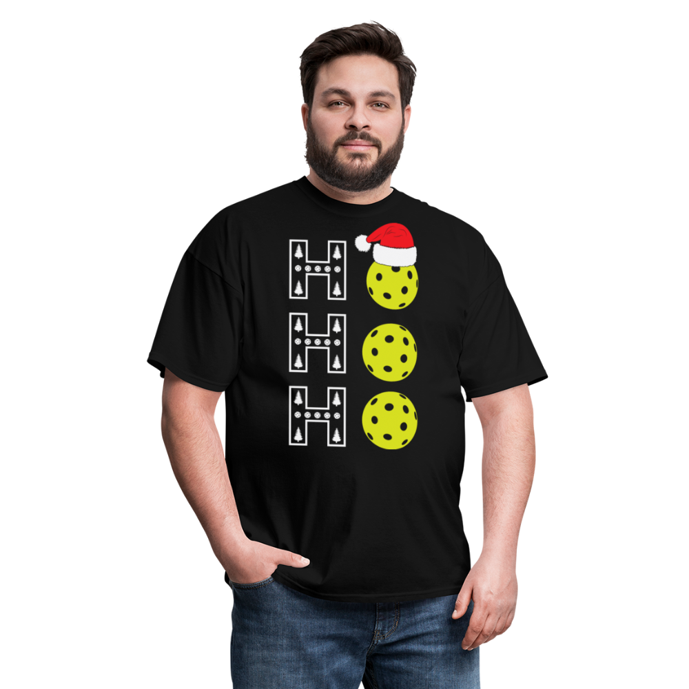 Pickleball - Ho Ho Ho - Unisex Classic T-Shirt - black