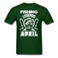 Fishing Legends - April - Men's T-Shirt - forest green