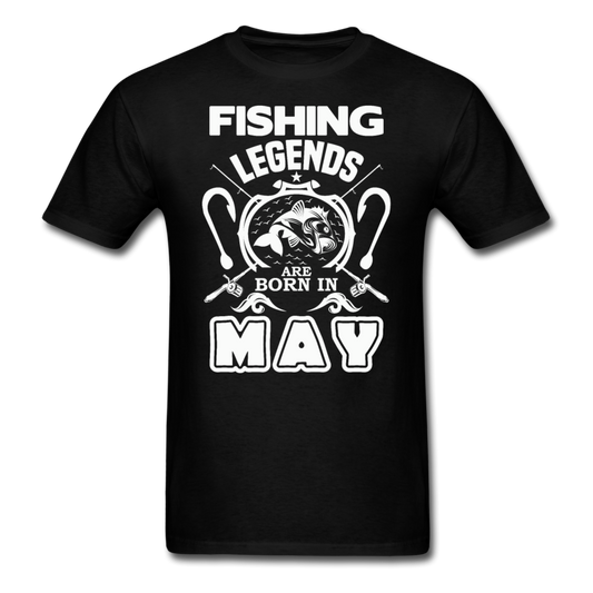 Fishing Legends - May - Unisex Classic T-Shirt - black