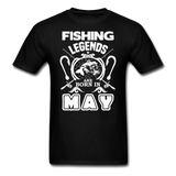 Fishing Legends - May - Unisex Classic T-Shirt - black