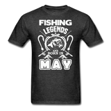 Fishing Legends - May - Unisex Classic T-Shirt - heather black