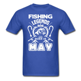 Fishing Legends - May - Unisex Classic T-Shirt - royal blue