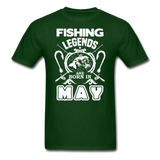 Fishing Legends - May - Unisex Classic T-Shirt - forest green