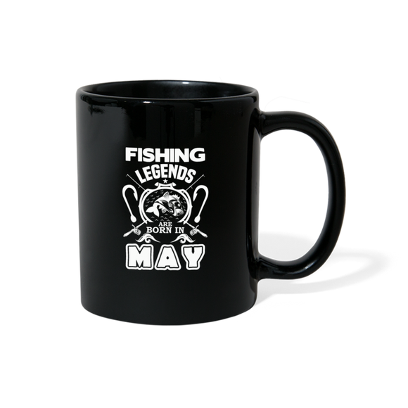 Fishing Legends - May - Full Color Mug - black