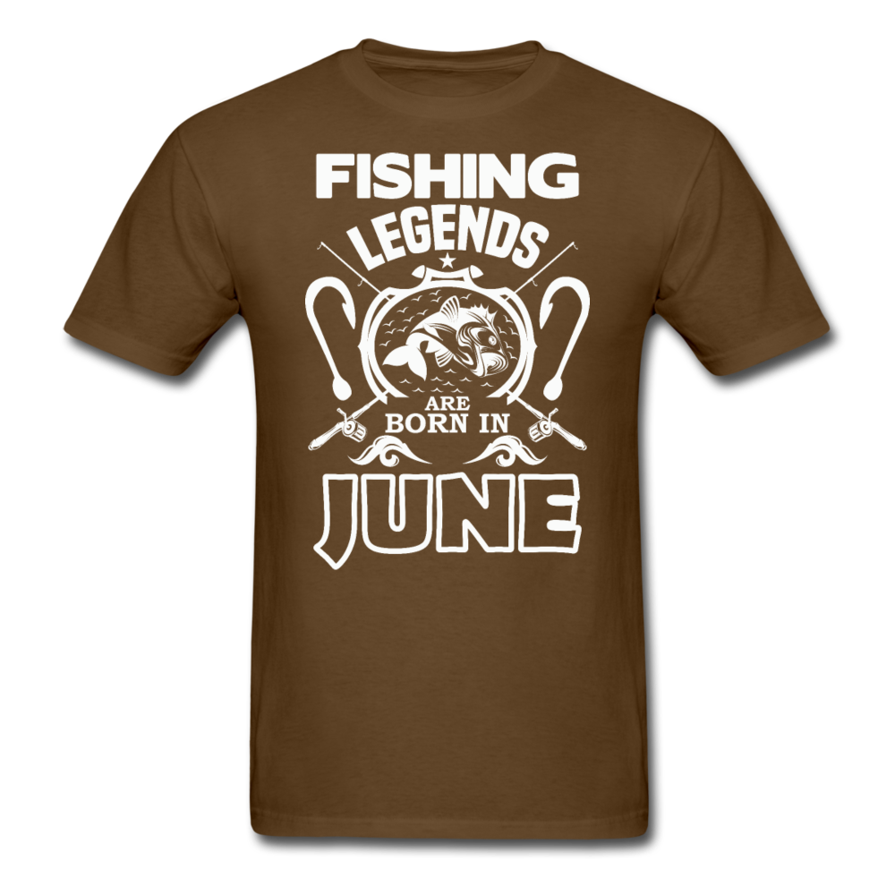 Fishing Legends - June - Unisex Classic T-Shirt - brown