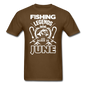 Fishing Legends - June - Unisex Classic T-Shirt - brown