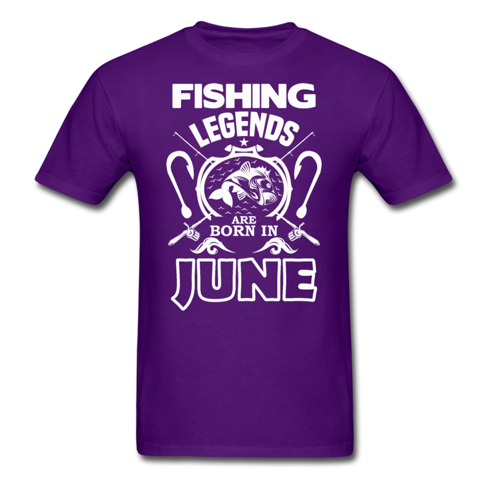 Fishing Legends - June - Unisex Classic T-Shirt - purple