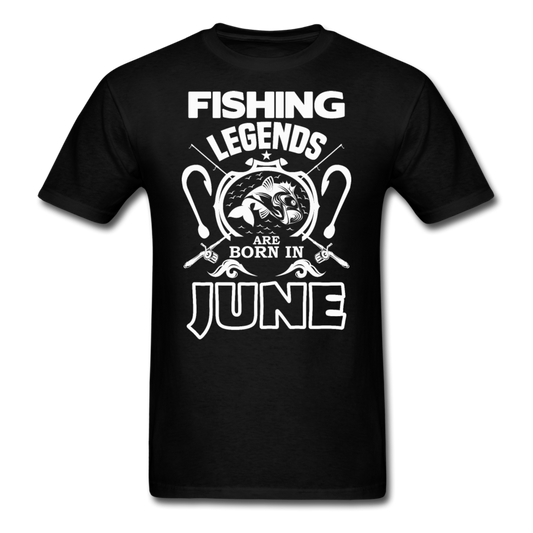 Fishing Legends - June - Unisex Classic T-Shirt - black