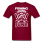 Fishing Legends - June - Unisex Classic T-Shirt - burgundy