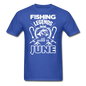 Fishing Legends - June - Unisex Classic T-Shirt - royal blue