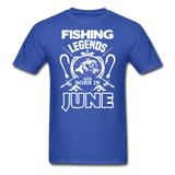 Fishing Legends - June - Unisex Classic T-Shirt - royal blue