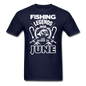 Fishing Legends - June - Unisex Classic T-Shirt - navy