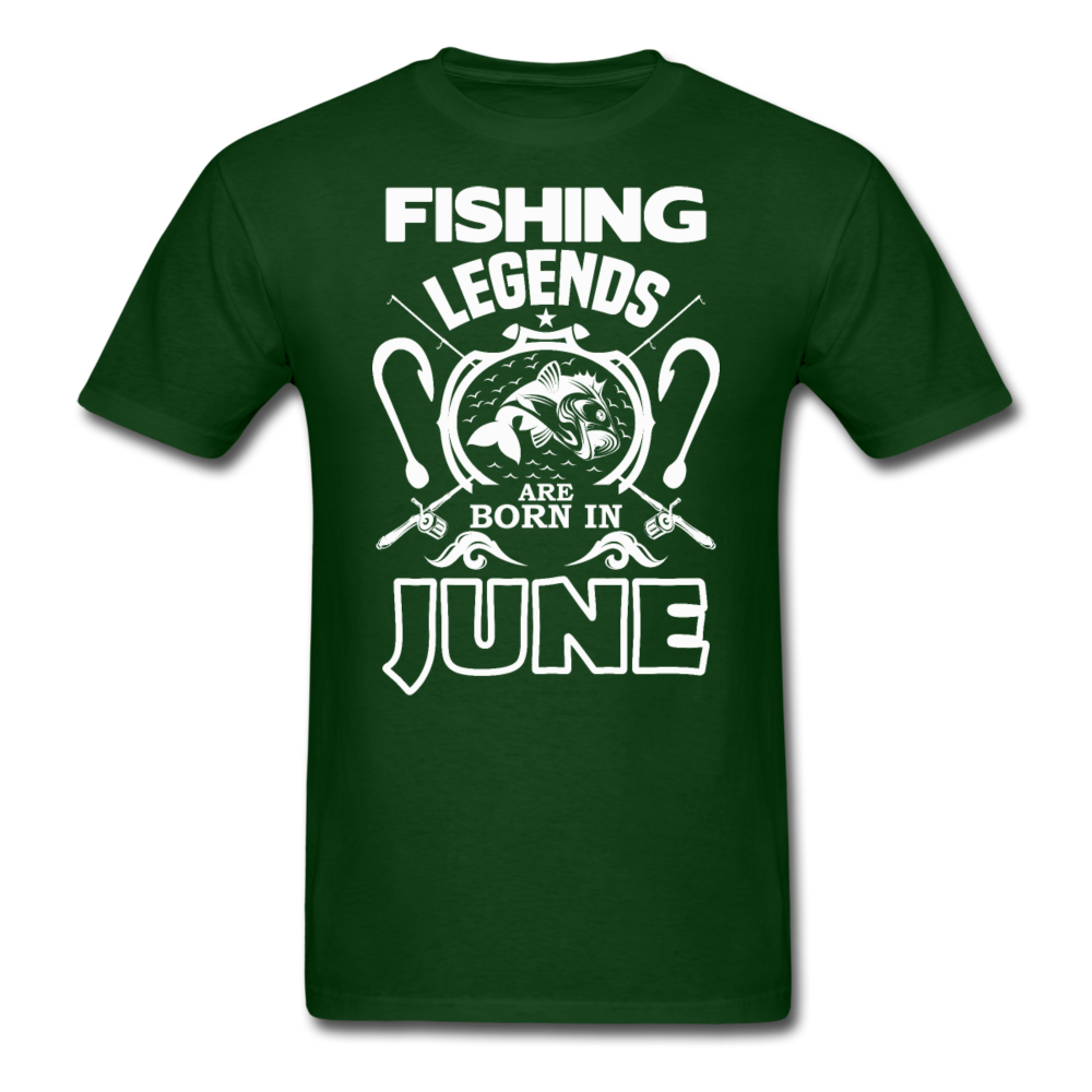 Fishing Legends - June - Unisex Classic T-Shirt - forest green