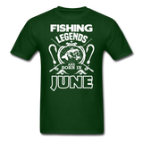 Fishing Legends - June - Unisex Classic T-Shirt - forest green