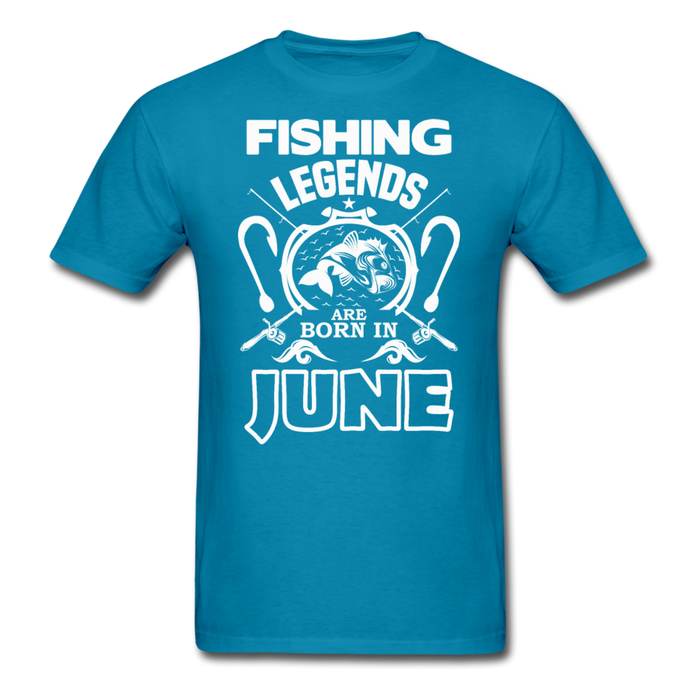 Fishing Legends - June - Unisex Classic T-Shirt - turquoise