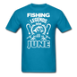 Fishing Legends - June - Unisex Classic T-Shirt - turquoise