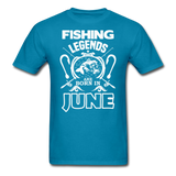 Fishing Legends - June - Unisex Classic T-Shirt - turquoise