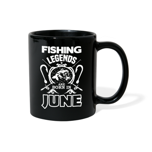 Fishing Legends - June - Full Color Mug - black