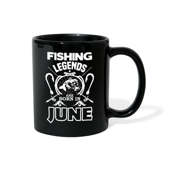 Fishing Legends - June - Full Color Mug - black