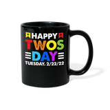 Happy Twos Day - Full Color Mug - black