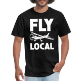 Fly Local - White - Unisex Classic T-Shirt - black