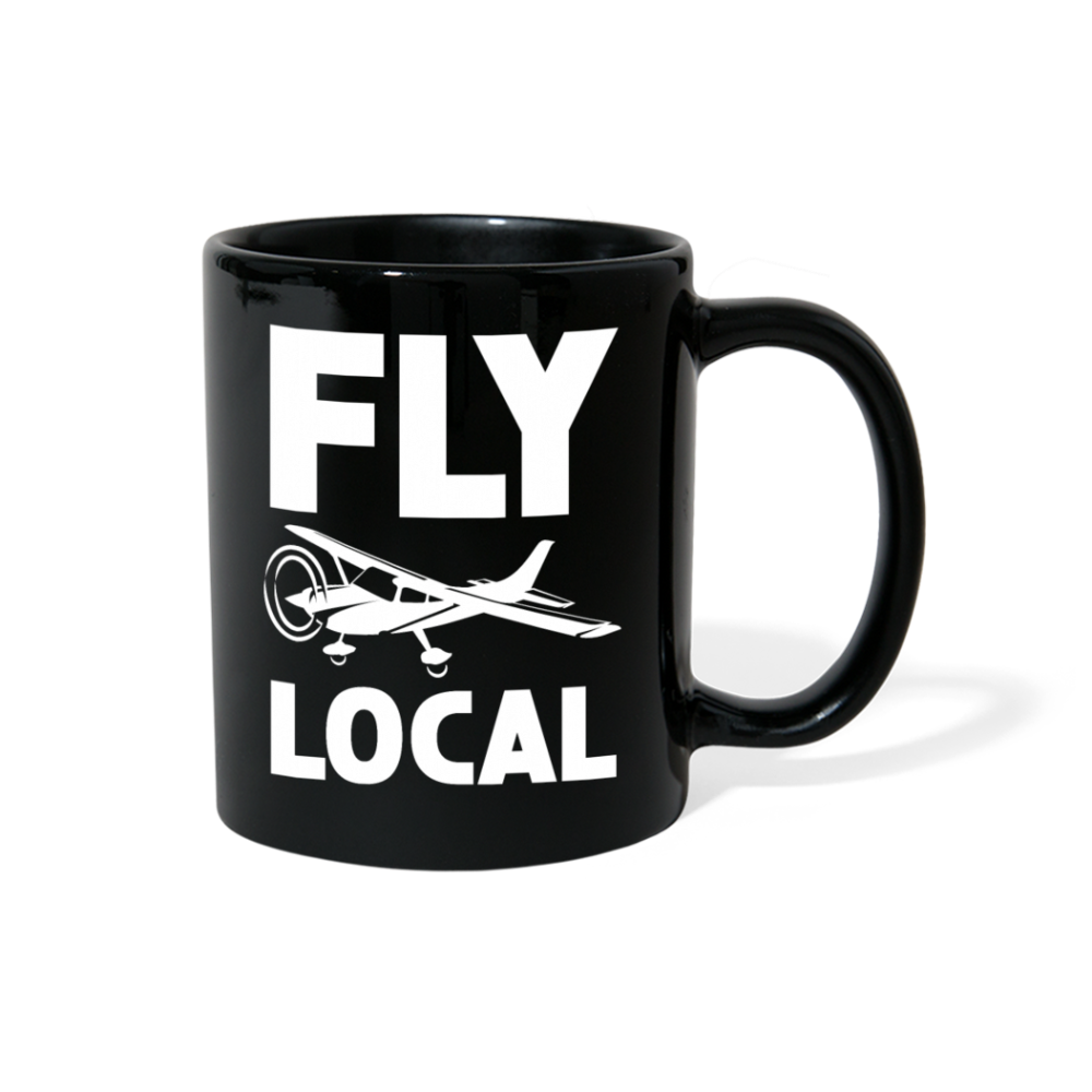 Fly Local - White - Full Color Mug - black