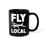 Fly Local - White - Full Color Mug - black