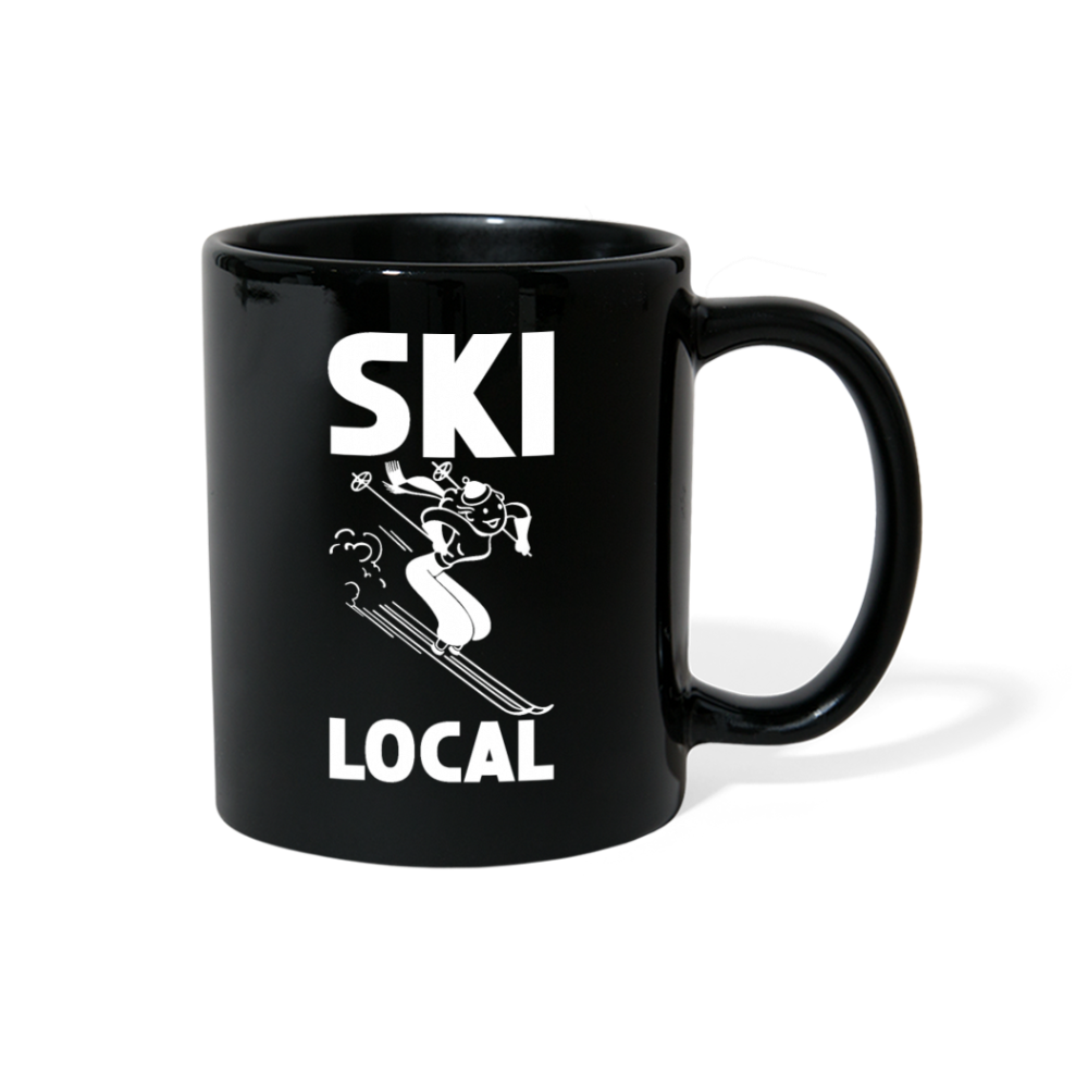 Ski Local - White - Full Color Mug - black