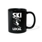 Ski Local - White - Full Color Mug - black