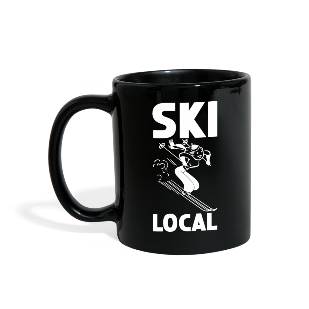 Ski Local - White - Full Color Mug - black