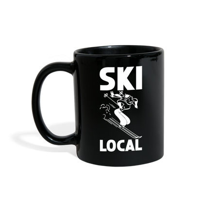 Ski Local - White - Full Color Mug - black